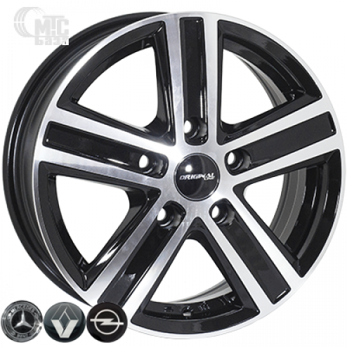 ZW 6592 6,5x16 5x130 ET60 DIA89,1 (BP)